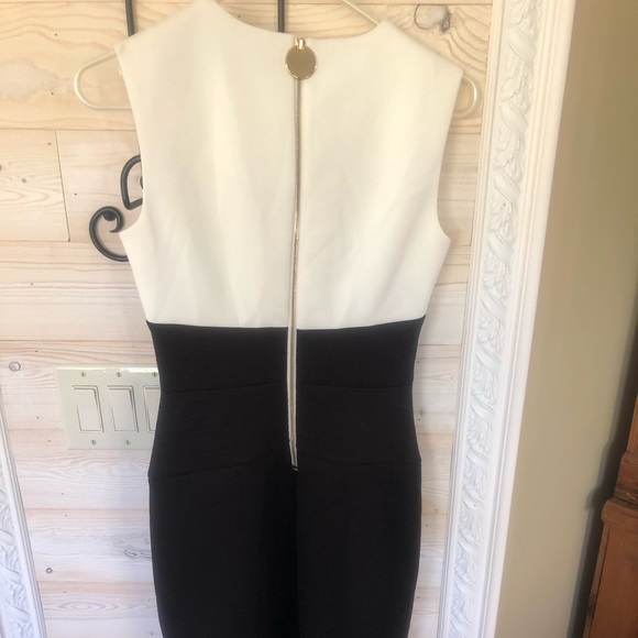 Amanda & Chelsea black and white sleeveless dress - Picture 4 of 6